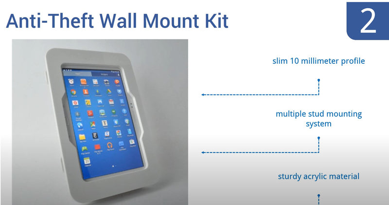 Ezvid Wiki Rated Our Enclosure As One of the Best Tablet Wall Mount Kit
