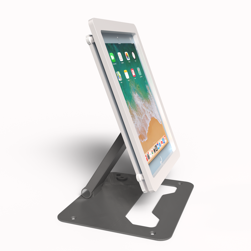 Z Series Aluminum Foldable Desktop Stand 180° Forward and Backward Flipping Supports VESA 75x75mm