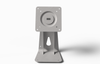 K Series Metal Desktop Stand with 360 Degrees Rotate and 180° Forward and Backward Supports VESA 75x75mm 100x100mm