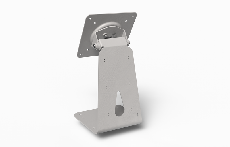 K Series Metal Desktop Stand with 360 Degrees Rotate and 180° Forward and Backward Supports VESA 75x75mm 100x100mm