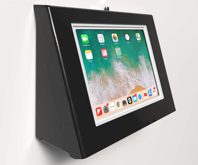 EZmount Security Metal Enclosure for iPad - Designed for Integration of USB Hub, Printer, CC Reader & All Your Peripherals