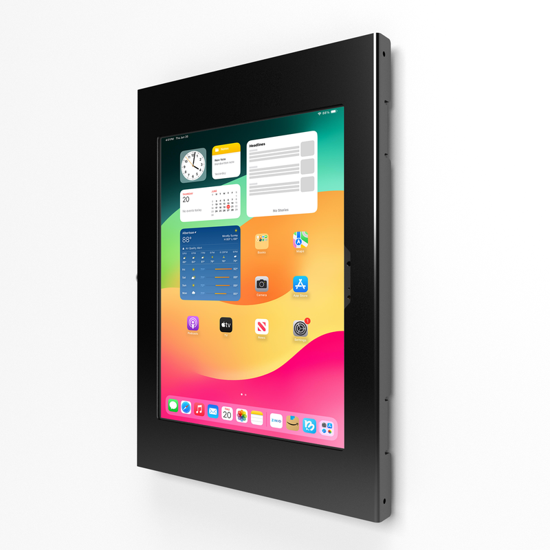3. Metal Apple iPad, iPad Air, iPad Pro 9.7" 10.2" 10.5" 10.9" 11" 12.9" 13" Locking Security Enclosure VESA & Wall Mount Ready