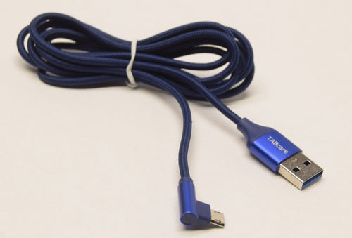 USB A to 90 Degree Right Angle & Left Angle Reversible Micro USB Cable 5Ft 1.5M