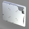 2. Acrylic iPad 9.7" 10.2" 11", iPad Air 9.7" 10.5" 10.9" 11" 13" Security VESA Case with Wall Mount or Desktop Stand options