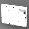 2. Acrylic iPad 9.7" 10.2", iPad Air 9.7" 10.5" 10.9", Security VESA Case with Wall Mount or Desktop Stand options
