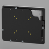 2. Acrylic iPad 9.7" 10.2", iPad Air 9.7" 10.5" 10.9", Security VESA Case with Wall Mount or Desktop Stand options