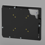 2. Acrylic iPad 9.7" 10.2", iPad Air 9.7" 10.5" 10.9", Security VESA Case with Wall Mount or Desktop Stand options
