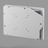 2. Acrylic iPad 9.7" 10.2" 11", iPad Air 9.7" 10.5" 10.9" 11" 13" Security VESA Case with Wall Mount or Desktop Stand options