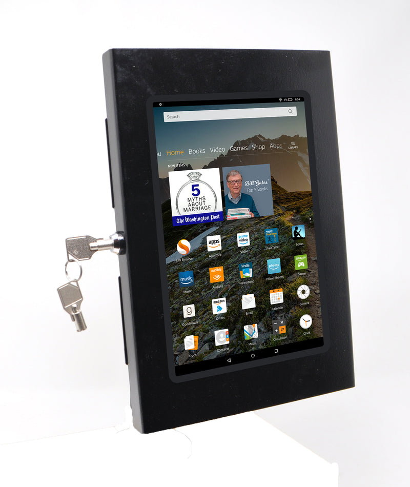 Amazon Fire HD 8 Security Wall Mount Metal Enclosure VESA Ready