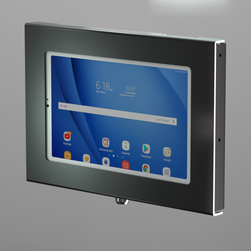 8" Metal Samsung Galaxy TAB A E S S2 8" 8.4" 8.7" Lite Tablet Security Wall Mount Enclosure VESA Ready