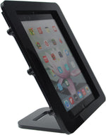2. Acrylic iPad 9.7" 10.2" 11", iPad Air 9.7" 10.5" 10.9" 11" 13" Security VESA Case with Wall Mount or Desktop Stand options
