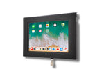 3. Metal Apple iPad, iPad Air, iPad Pro 9.7" 10.2" 10.5" 10.9" 11" 12.9" 13" Locking Security Enclosure VESA & Wall Mount Ready