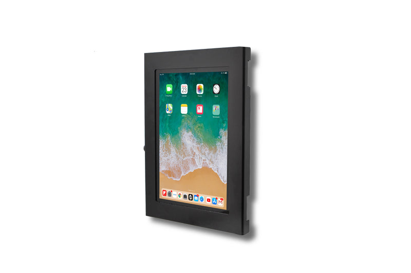 3. Metal Apple iPad, iPad Air, iPad Pro 9.7" 10.2" 10.5" 10.9" 11" 12.9" 13" Locking Security Enclosure VESA & Wall Mount Ready