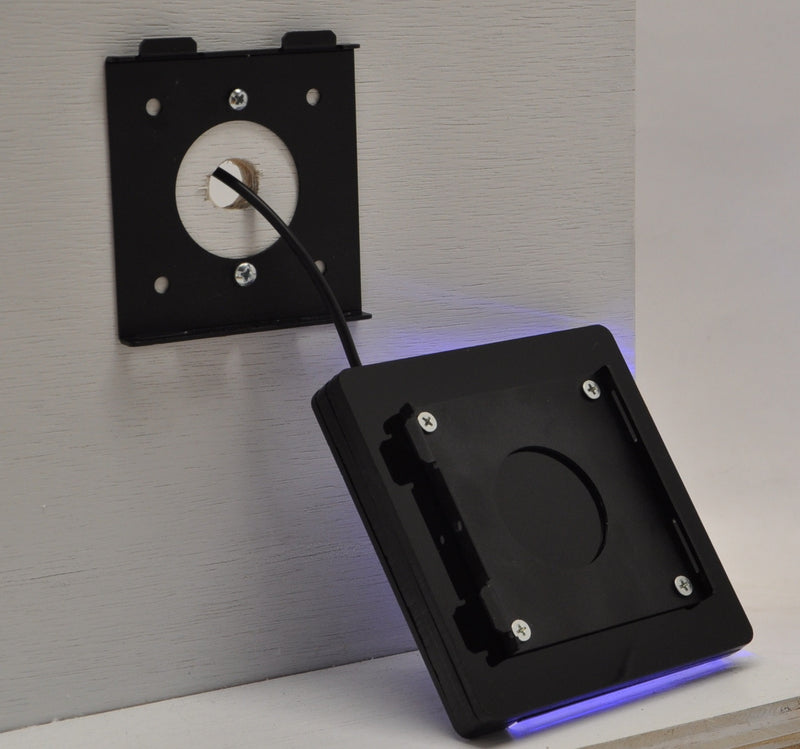 Anti-Theft Low Profile mini VESA 75mm Wall Mount Kit for LCD/LED TVs, Displays, Tablets