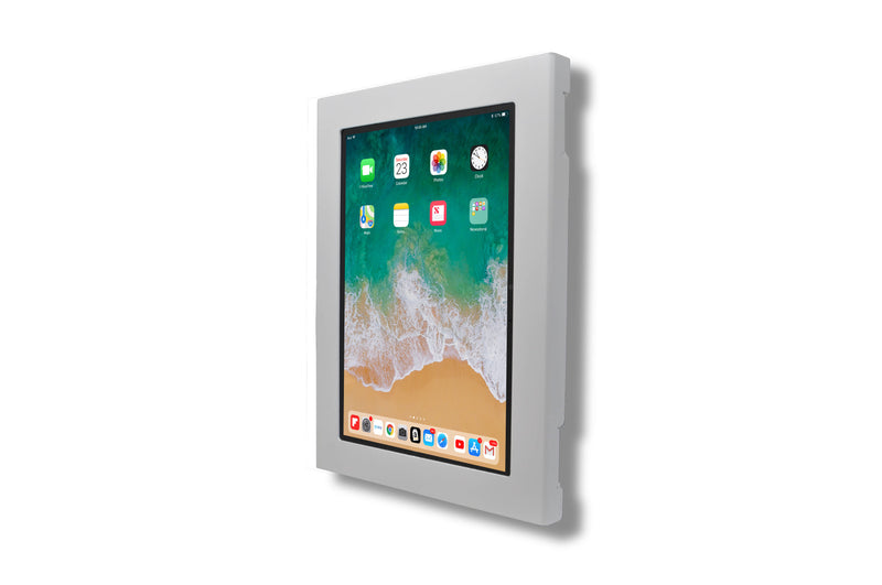 3. Metal Apple iPad, iPad Air, iPad Pro 9.7" 10.2" 10.5" 10.9" 11" 12.9" 13" Locking Security Enclosure VESA & Wall Mount Ready