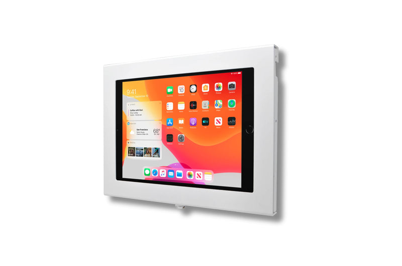 3. Metal Apple iPad, iPad Air, iPad Pro 9.7" 10.2" 10.5" 10.9" 11" 12.9" 13" Locking Security Enclosure VESA & Wall Mount Ready