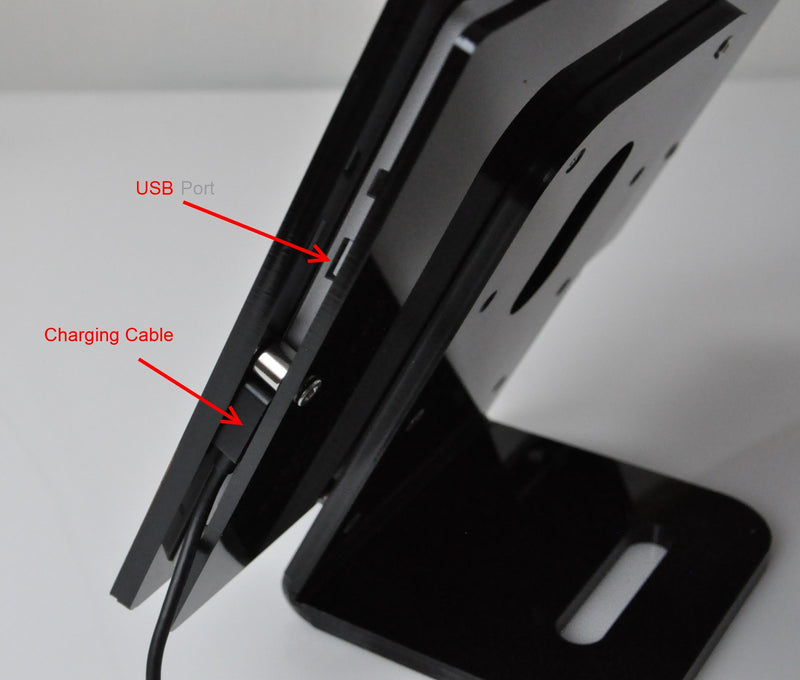 Microsoft Surface Book, Book 2 13.5" Security  Acrylic Enclosure VESA Ready for Wall Mount, Desktop Stand