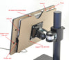 POS Kiosk Kit for Windows based Tablet with USB Swipe Card Reader Mount supports Magtek Dynamag